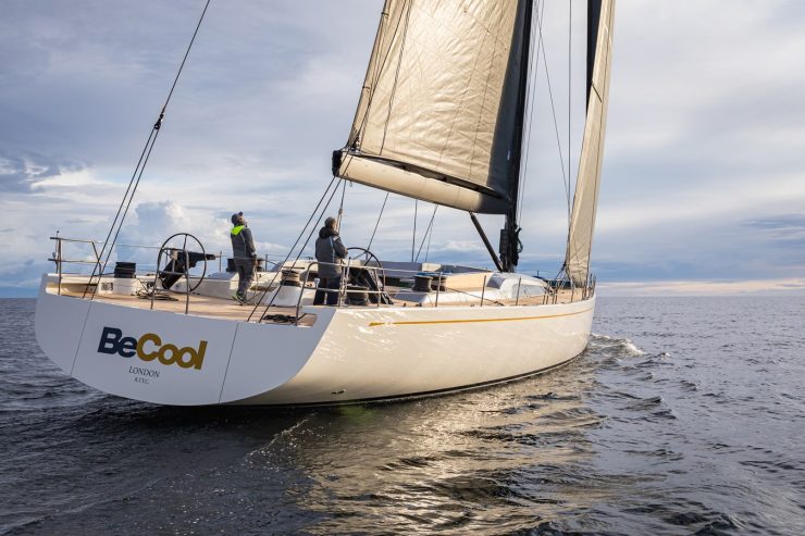 BE COOL | 2020 31.05m (101.87 ft) Fast Performance Cruiser Sailing Yacht built by Finnish shipyard NAUTOR SWAN