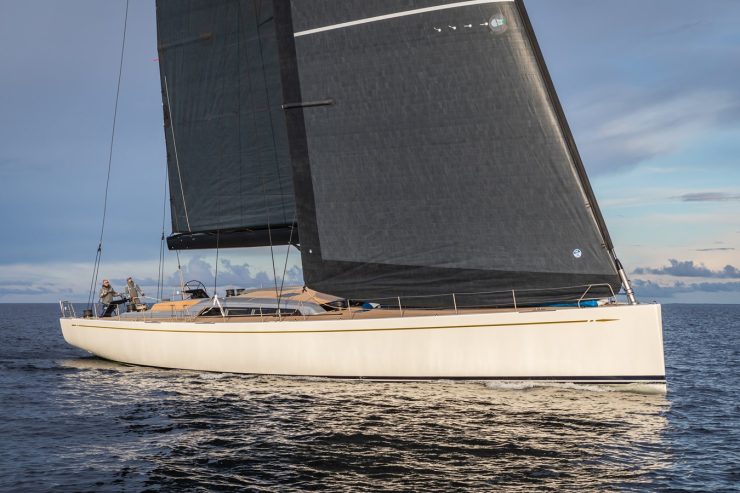 BE COOL | 2020 31.05m (101.87 ft) Fast Performance Cruiser Sailing Yacht built by Finnish shipyard NAUTOR SWAN