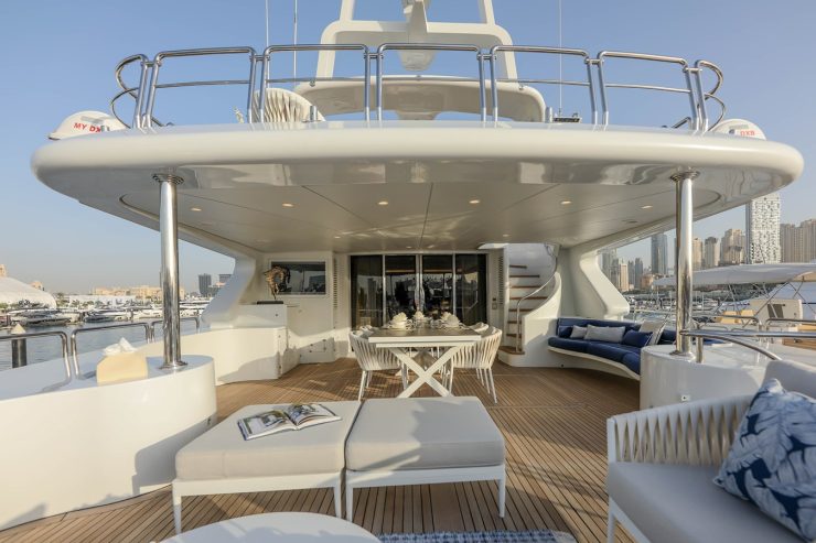 DXB | 2003 34.95m (114.64ft) Luxury Tri-Deck Motor Yacht built by Italian shipyard Benetti