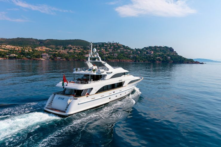 DXB | 2003 34.95m (114.64ft) Luxury Tri-Deck Motor Yacht built by Italian shipyard Benetti