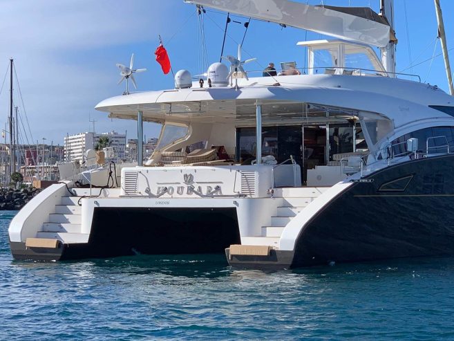 HOUBARA | 2012 82ft (24.99m) Sunreef 82 DD Catamaran Sailing Yacht