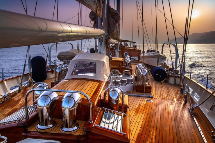 LETHANTIA | 1994 43.9m (144ft) Luxury Schooner Sailing Yacht built by Dutch shipyard ROYAL HUISMAN