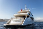 LUSIA M | 2013 40.05m (131’05”) Performance Motor Yacht built by British shipyard Sunseeker