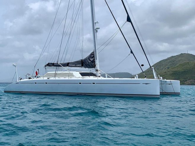 MAGIC CAT 83 | 1996 24.99m (82ft) Fast Cruising Carbon Catamaran Sailing Yacht built by French shipyard MULTIPLAST