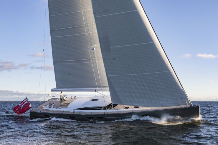 Mini Y | 2018 26m (85ft) Sloop Sailing Yacht built by Finnish shipyard Baltic Yachts