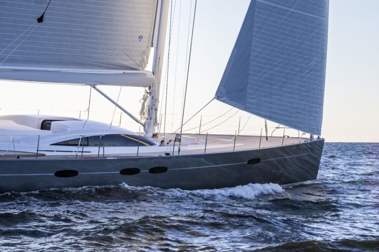 Mini Y | 2018 26m (85ft) Sloop Sailing Yacht built by Finnish shipyard Baltic Yachts