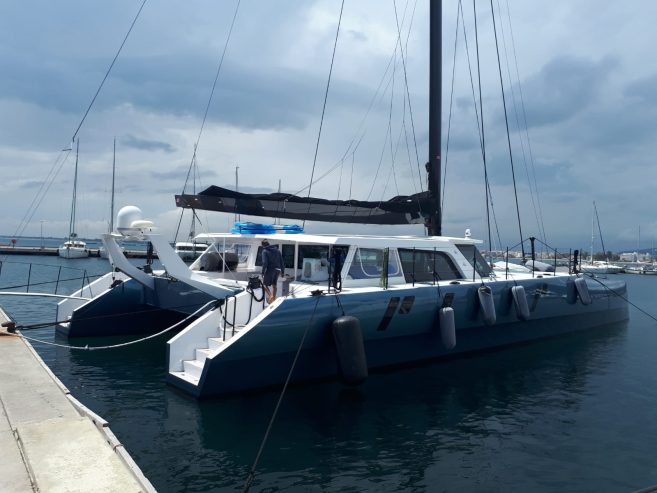 MY CAT | 2016 23.77m (77.97ft) Gunboat 78 Fast Carbon Catamaran Sailing Yacht