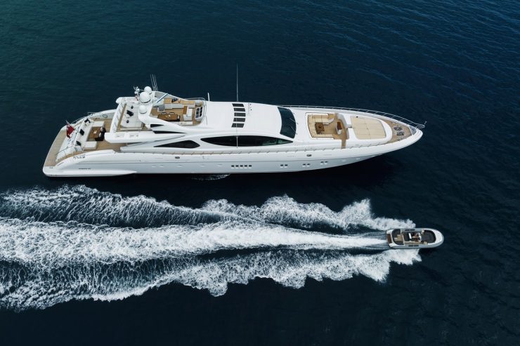 ROYALE X | 2012 49.9m (163’9″) Luxury Sport Flybridge Motor Yacht from Italian shipyard OVERMARINE