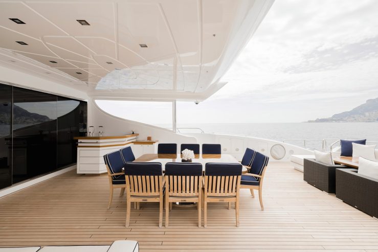 ROYALE X | 2012 49.9m (163’9″) Luxury Sport Flybridge Motor Yacht from Italian shipyard OVERMARINE