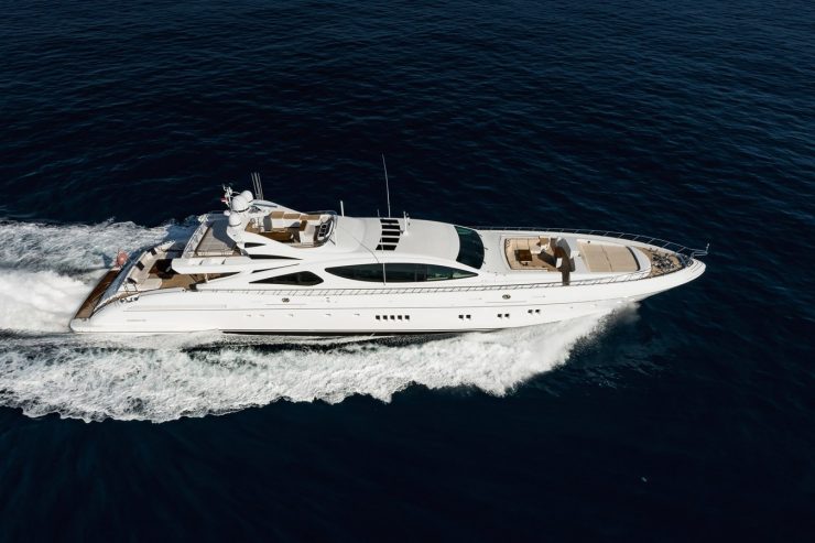 ROYALE X | 2012 49.9m (163’9″) Luxury Sport Flybridge Motor Yacht from Italian shipyard OVERMARINE