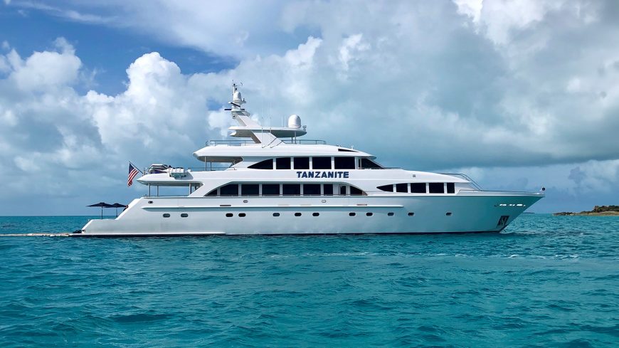 TANZANITE | 2004 / 2023 145ft (44m) Tri-Deck Motor Yacht built by American shipyard Westship