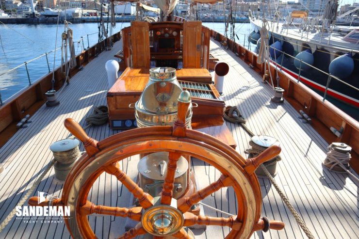 ALTAIR | 1931 40.78m (133.76ft) Classic Gaff-Rigged Schooner Sailing Yacht built by William Fife & Son