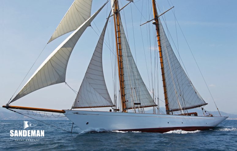 ALTAIR | 1931 40.78m (133.76ft) Classic Gaff-Rigged Schooner Sailing Yacht built by William Fife & Son