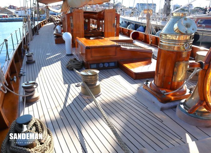 ALTAIR | 1931 40.78m (133.76ft) Classic Gaff-Rigged Schooner Sailing Yacht built by William Fife & Son