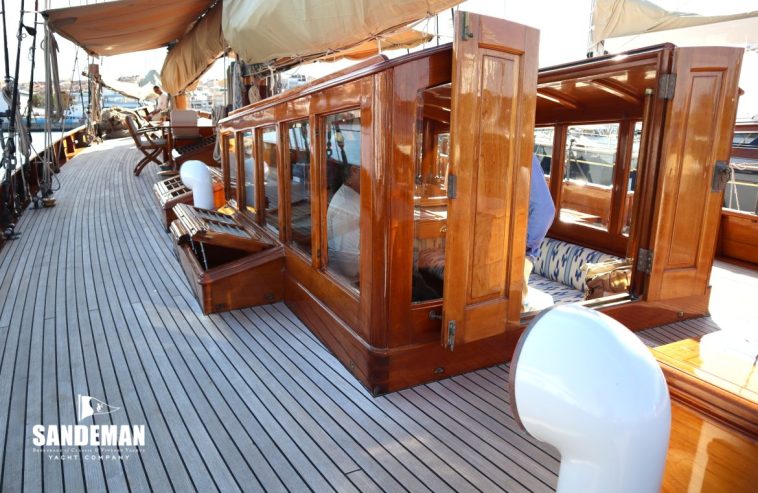 ALTAIR | 1931 40.78m (133.76ft) Classic Gaff-Rigged Schooner Sailing Yacht built by William Fife & Son