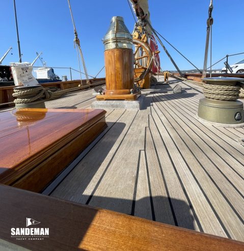 ALTAIR | 1931 40.78m (133.76ft) Classic Gaff-Rigged Schooner Sailing Yacht built by William Fife & Son