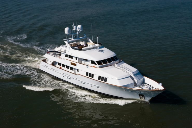 ARETI I | 2007 38.51m (126.31ft) Luxury Tri-Deck Aluminium Motor Yacht built by American shipyard Burger Boat