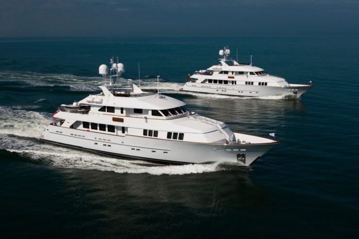 ARETI I | 2007 38.51m (126.31ft) Luxury Tri-Deck Aluminium Motor Yacht built by American shipyard Burger Boat