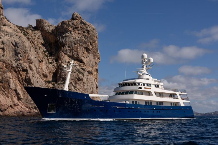 CUPANI | 2006 63.7m (208.94ft) Luxury Explorer Motor Yacht built by Dutch shipyard Royal Denship