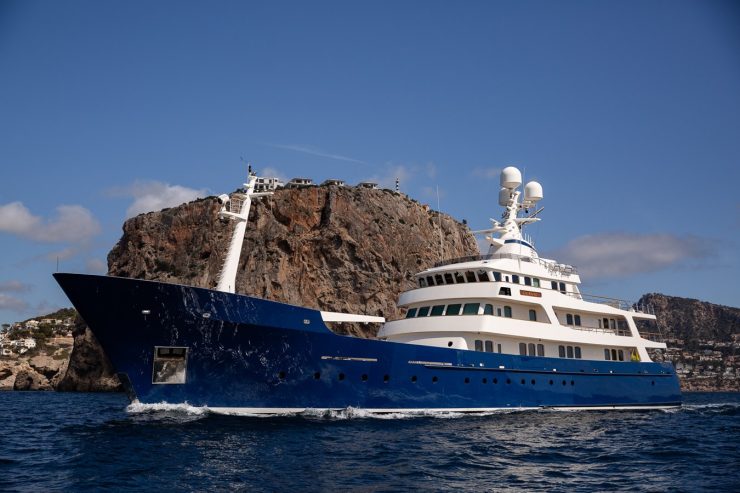 CUPANI | 2006 63.7m (208.94ft) Luxury Explorer Motor Yacht built by Dutch shipyard Royal Denship