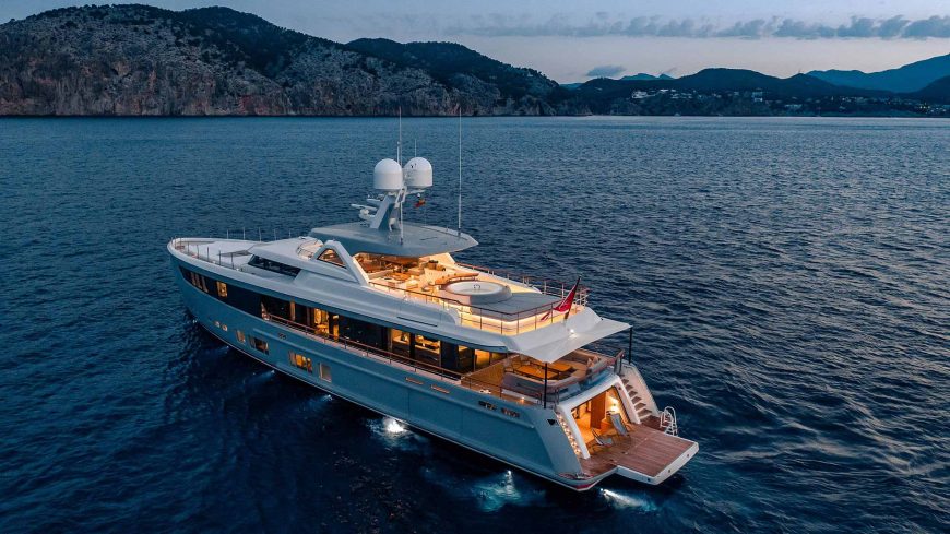 DELTA ONE | 2017 36m (118.08ft) Luxury World Cruising Aluminium Motor Yacht built by Dutch shipyard Mulder