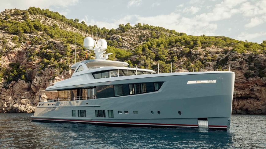 DELTA ONE | 2017 36m (118.08ft) Luxury World Cruising Aluminium Motor Yacht built by Dutch shipyard Mulder