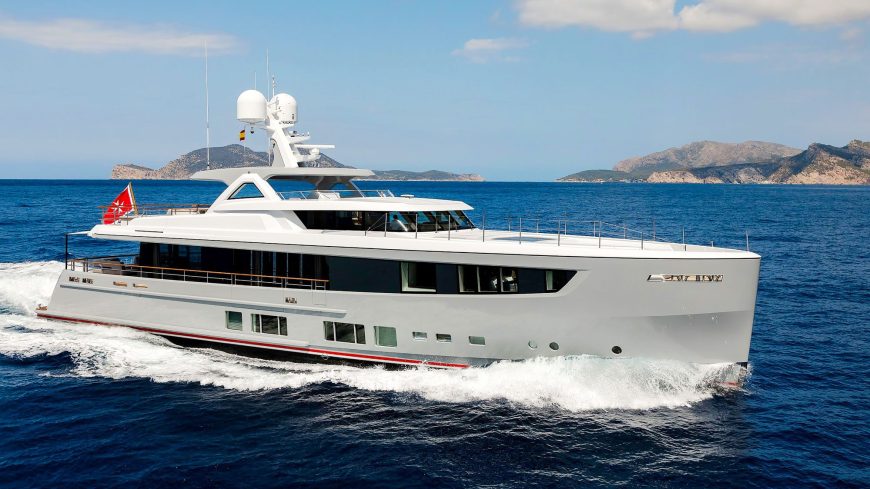 DELTA ONE | 2017 36m (118.08ft) Luxury World Cruising Aluminium Motor Yacht built by Dutch shipyard Mulder