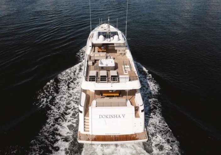 DOKINHA V | 2016 32.95m (108.08ft) Performance Pilothouse Sport Motor Yacht built by Italian shipyard Custom Line