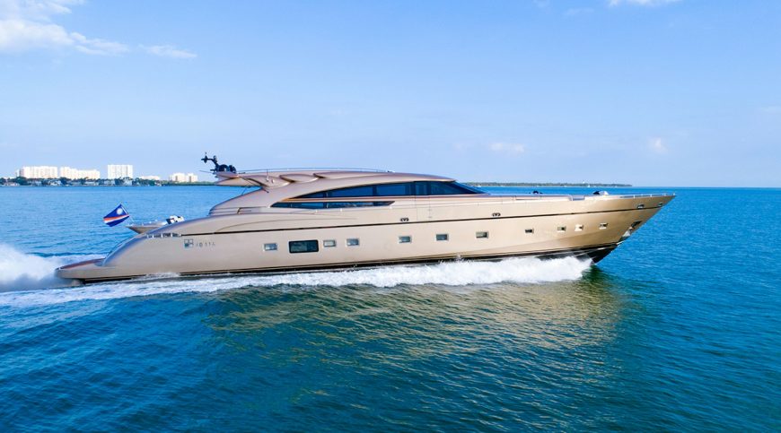 FIVE WAVES | 2010 35.99m (118’1″) Luxury Performance Sport Motor Yacht built by Italian shipyard AB Yachts