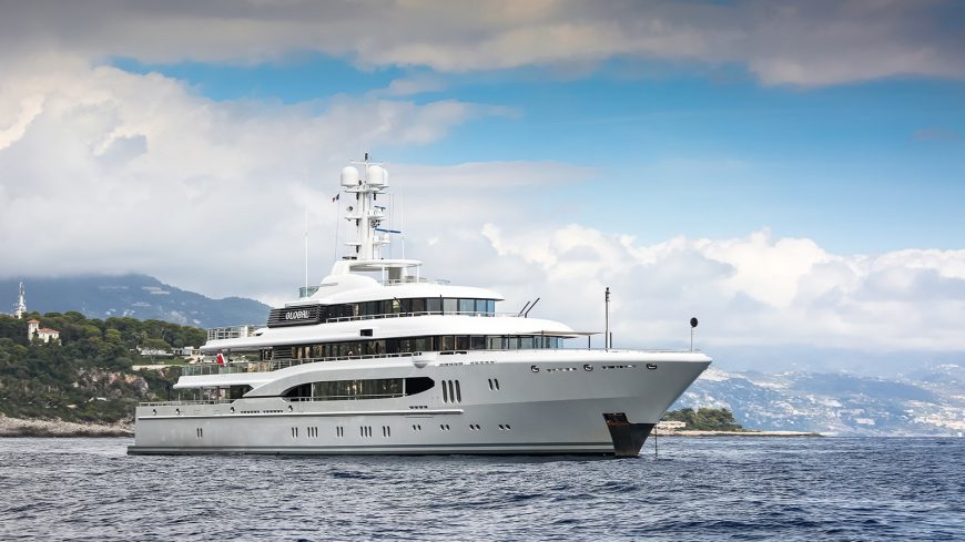 GLOBAL | 2007 74m (242′ 10”) Luxury Motor Yacht built by German shipyard Lürssen