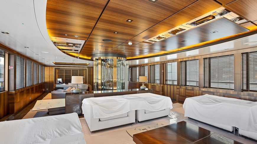 GLOBAL | 2007 74m (242′ 10”) Luxury Motor Yacht built by German shipyard Lürssen