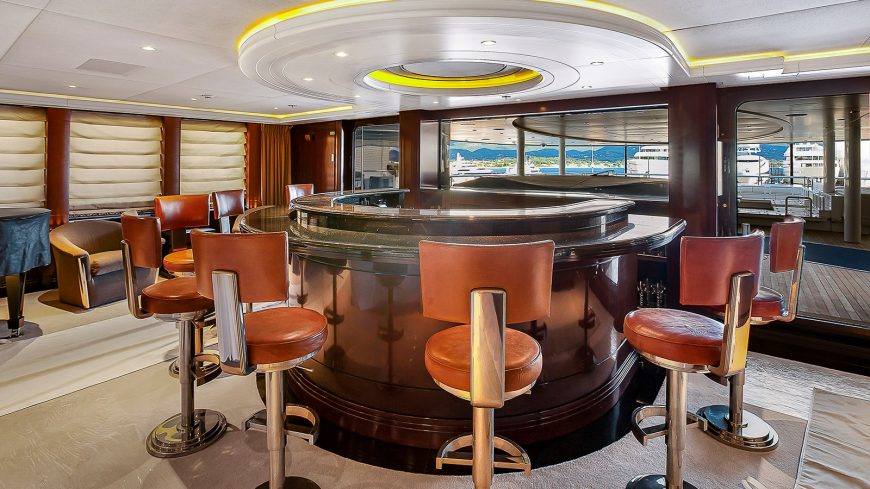 GLOBAL | 2007 74m (242′ 10”) Luxury Motor Yacht built by German shipyard Lürssen