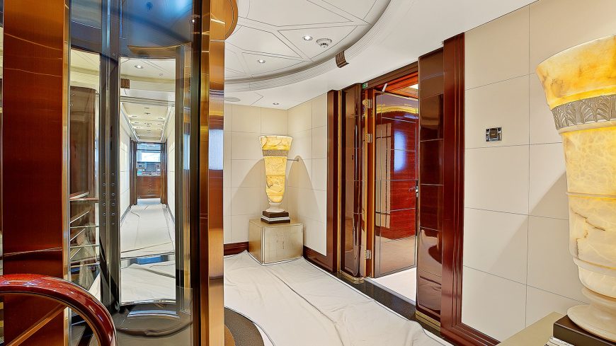 GLOBAL | 2007 74m (242′ 10”) Luxury Motor Yacht built by German shipyard Lürssen