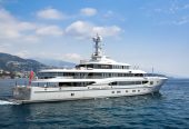 GLOBAL | 2007 74m (242′ 10”) Luxury Motor Yacht built by German shipyard Lürssen