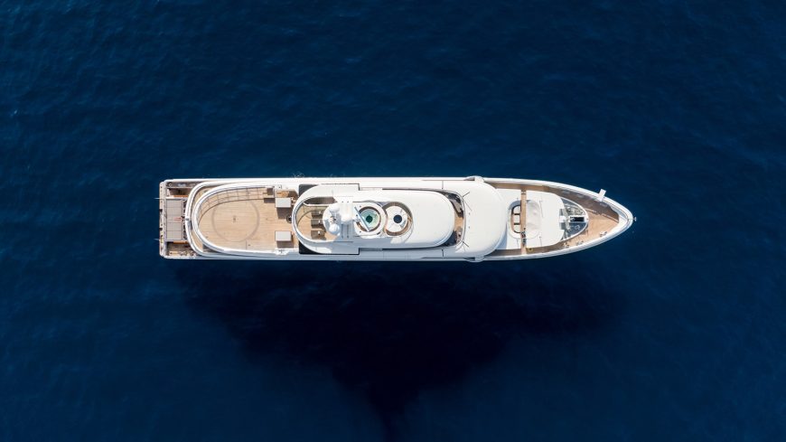 GLOBAL | 2007 74m (242′ 10”) Luxury Motor Yacht built by German shipyard Lürssen