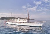 MADIZ | 1902 55.40m (200ft) Classic Motor Yacht built by Scottish shipyard Ailsa Shipbuilding