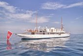 MADIZ | 1902 55.40m (200ft) Classic Motor Yacht built by Scottish shipyard Ailsa Shipbuilding