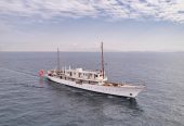 MADIZ | 1902 55.40m (200ft) Classic Motor Yacht built by Scottish shipyard Ailsa Shipbuilding