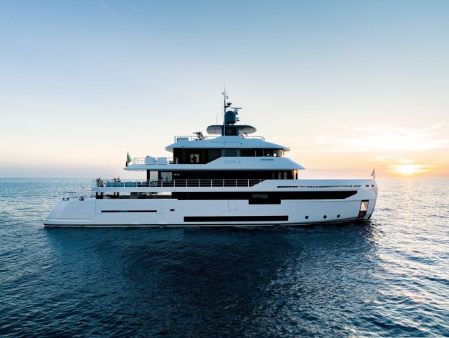 NEVER SAY NEVER AGAIN | 2022 36.92m (121′ 3”) Benetti BYond 37 Series Explorer Quad-Deck Motor Yacht