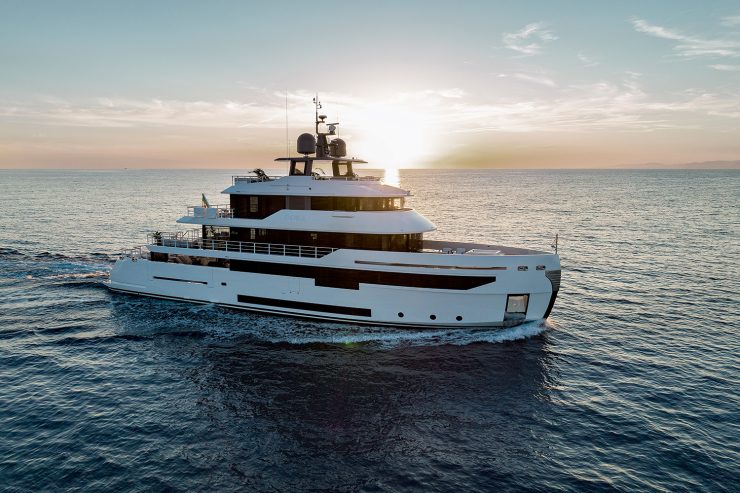 NEVER SAY NEVER AGAIN | 2022 36.92m (121′ 3”) Benetti BYond 37 Series Explorer Quad-Deck Motor Yacht