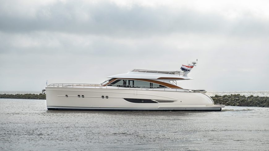 OSCAR | 2020 22.6m (74.13ft) Vripack design Luxury Aluminium Motor Yacht built by Dutch shipyard Mulder