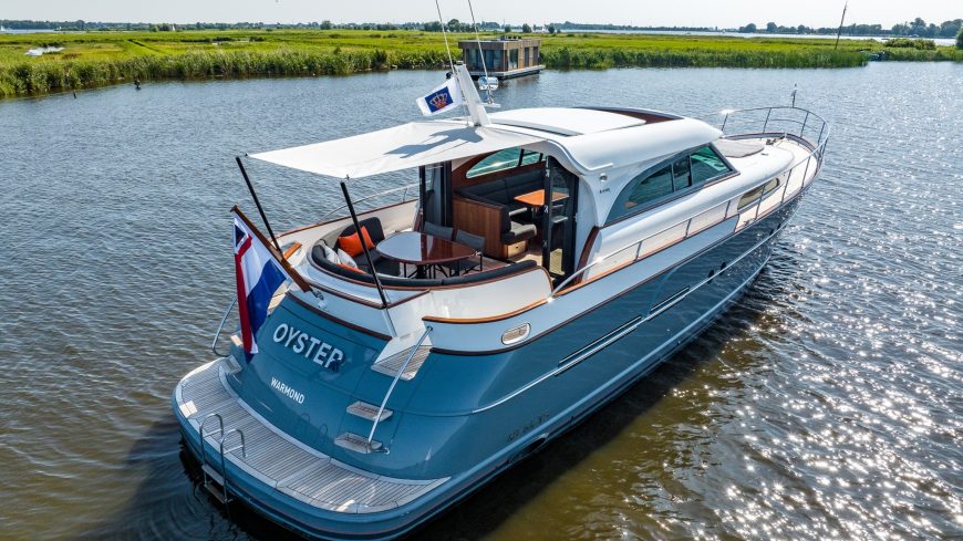 OYSTER | 2005 18.1m (59.37ft) Vripack design Luxury Aluminium Motor Yacht built by Dutch shipyard Mulder