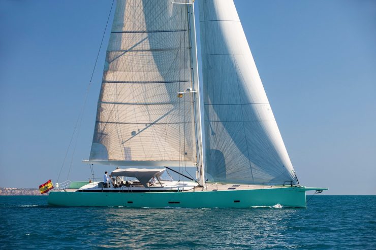 PEREGRIN | 2015 23.99m (78.69ft) Fast Cruising Carbon Sailing Yacht built by German shipyard Y Yachts