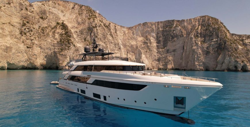 SANGHA | 2020 42m (137.6ft) Luxury Tri-Deck Motor Yacht built by Italian shipyard Custom Line