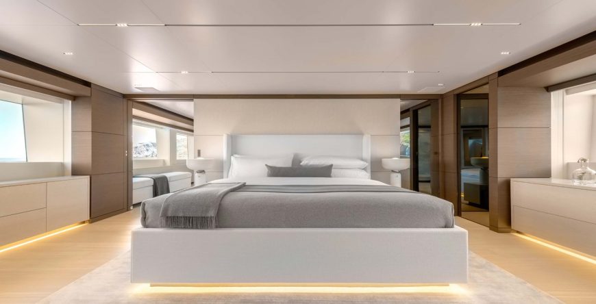 SANGHA | 2020 42m (137.6ft) Luxury Tri-Deck Motor Yacht built by Italian shipyard Custom Line