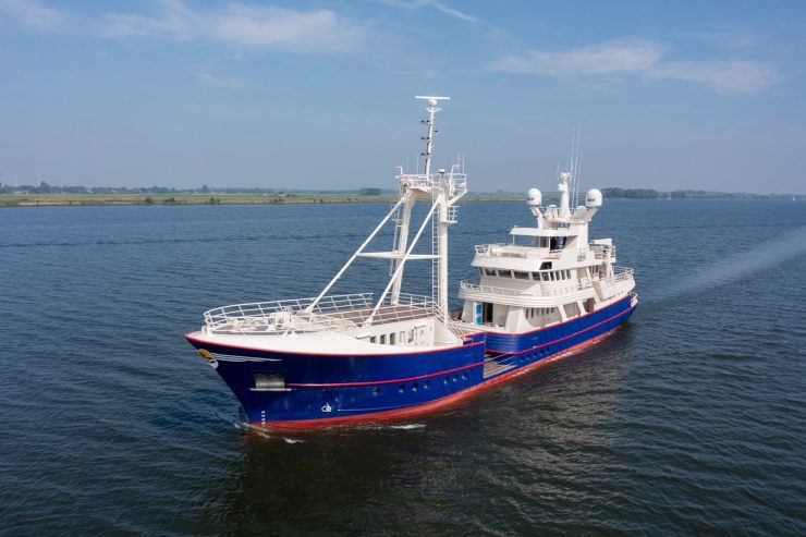 SCINTILLA MARIS | 1988 45.6m (149.6ft) Luxury Explorer Motor Yacht built by Dutch shipyard Damen Yachting