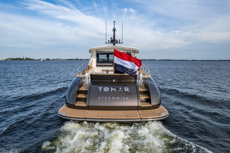 TOMAR | 2022 17.8m (58.38ft) Vripack design Luxury Aluminium Motor Yacht built by Dutch shipyard Mulder