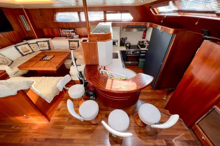 Admiral Bellingshausen | 1984 29m (95ft) Luxury Sailing Yacht built by Dutch shipyard Jongert