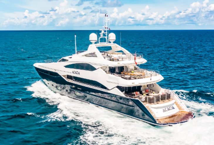 ACACIA | 2011 40m (131ft) Luxury High Performance Motor Yacht built by British shipyard Sunseeker