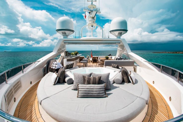 ACACIA | 2011 40m (131ft) Luxury High Performance Motor Yacht built by British shipyard Sunseeker